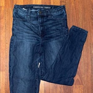 American Eagle High Rise Jeans Size 10 X-Short